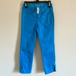 Justice Blue Slim Jeans- Girls